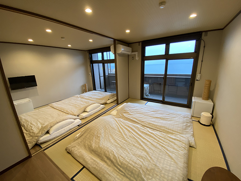 公式 Seaside Villa Hilife 部屋紹介 和風 洋風と選べる部屋